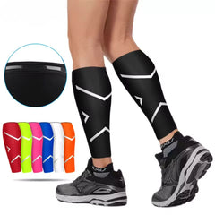 Compression Leg Sleeves – Calf Support & Leg Warmers for Basketball, Football, Running & Cycling